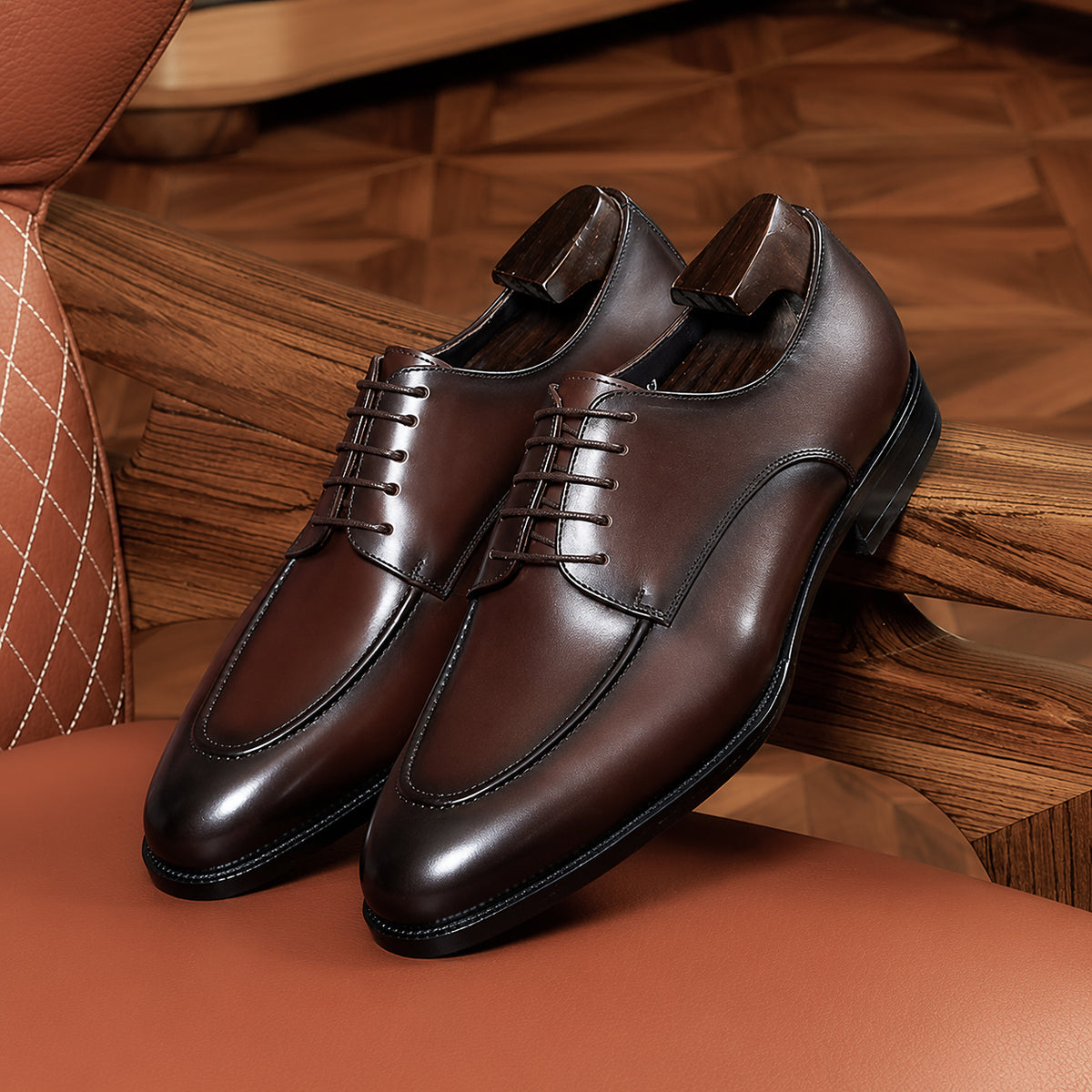 Chaussure de ville classique café CCH3