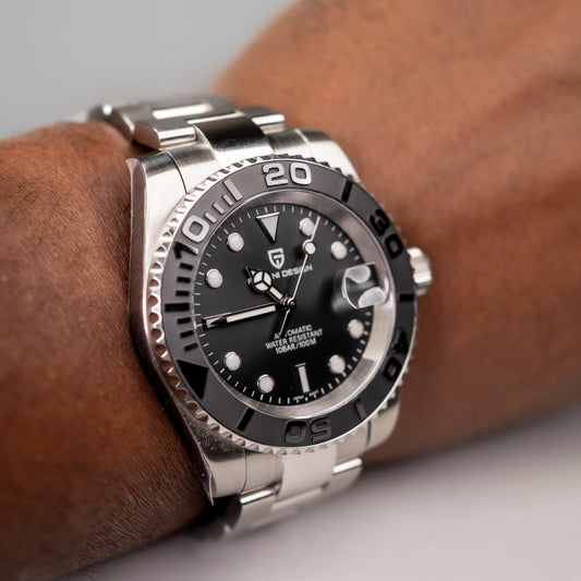 Montre Homme argentée