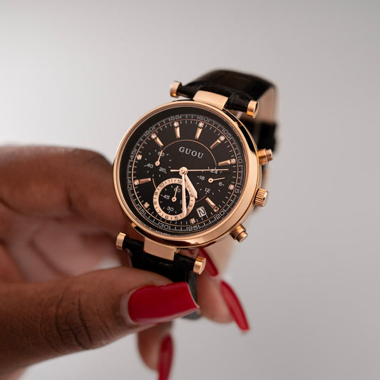Montre dame cadran rond