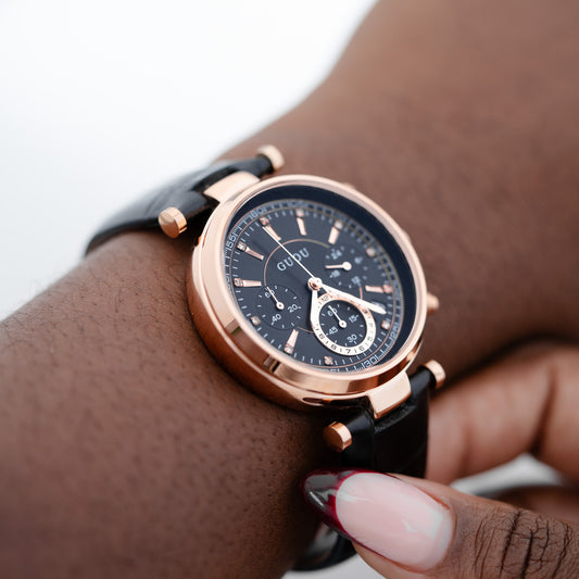 Montre dame cadran rond - Yazuribora