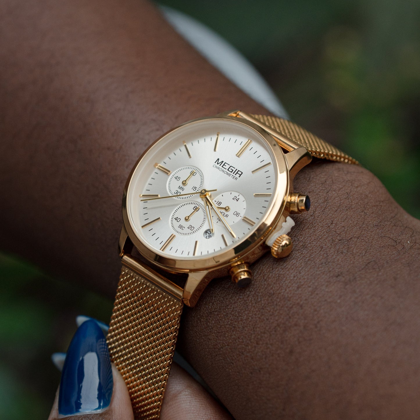Montre dame dorée
