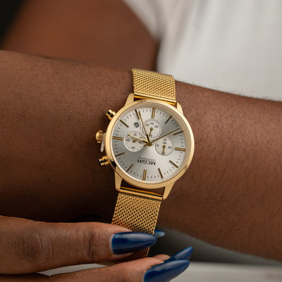 Montre dame dorée