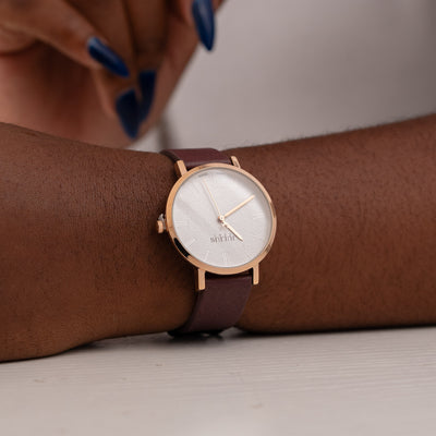 Montre dame ronde