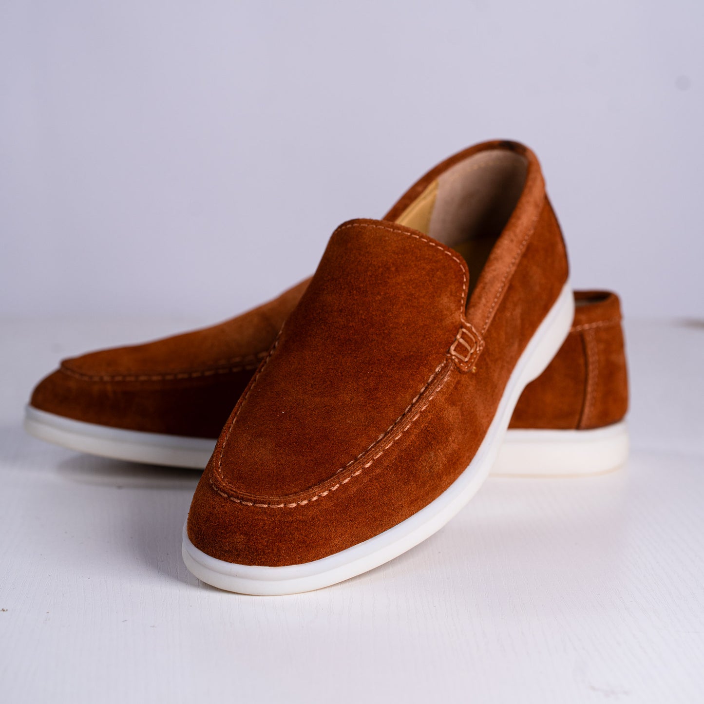 Mocassin Relaxe daim MDH2