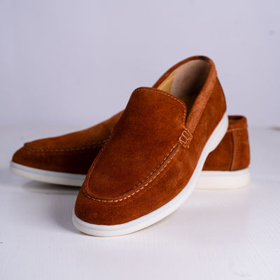 Mocassin Relaxe daim MDH2