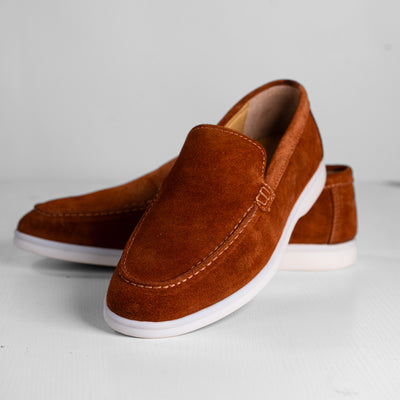 Mocassin Relaxe daim MDH2