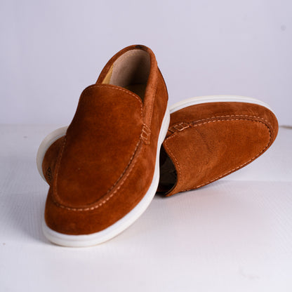 Mocassin Relaxe daim MDH2