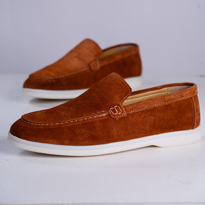 Mocassin Relaxe daim MDH2