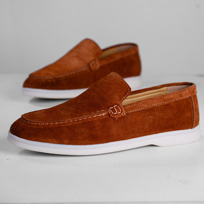 Mocassin Relaxe daim MDH2