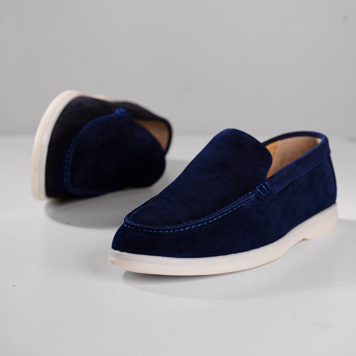 Mocassin Relaxe daim MDH5