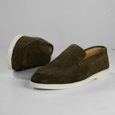 Mocassin Relaxe daim MDH4