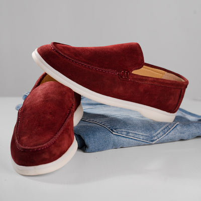 Mocassin Relaxe daim MDH8