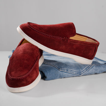 Mocassin Relaxe daim MDH8