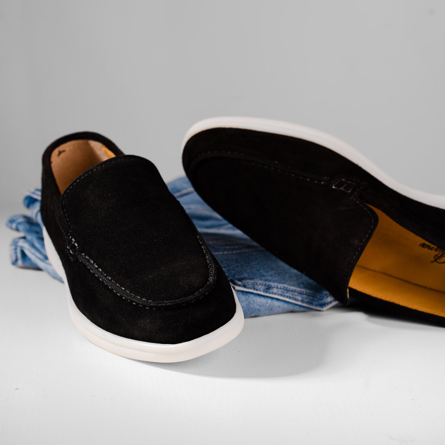 Mocassin Relaxe daim MDH1