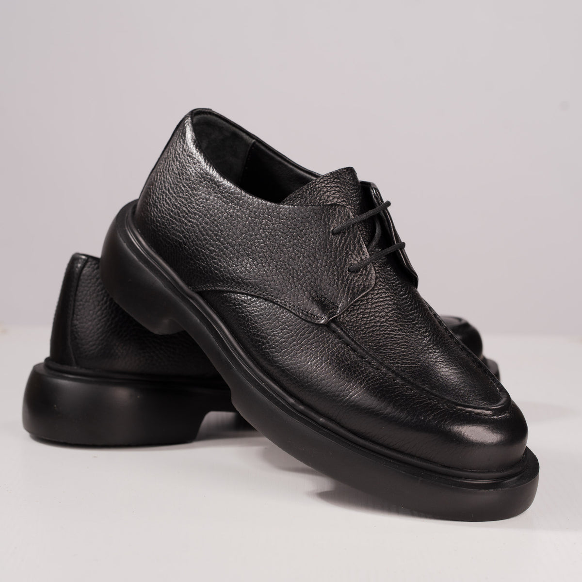 Chaussure cuir Noir Ccv1