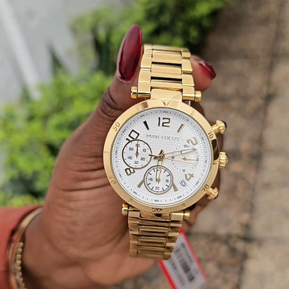 Montre dame dorée