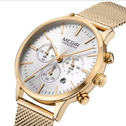 Montre dame dorée