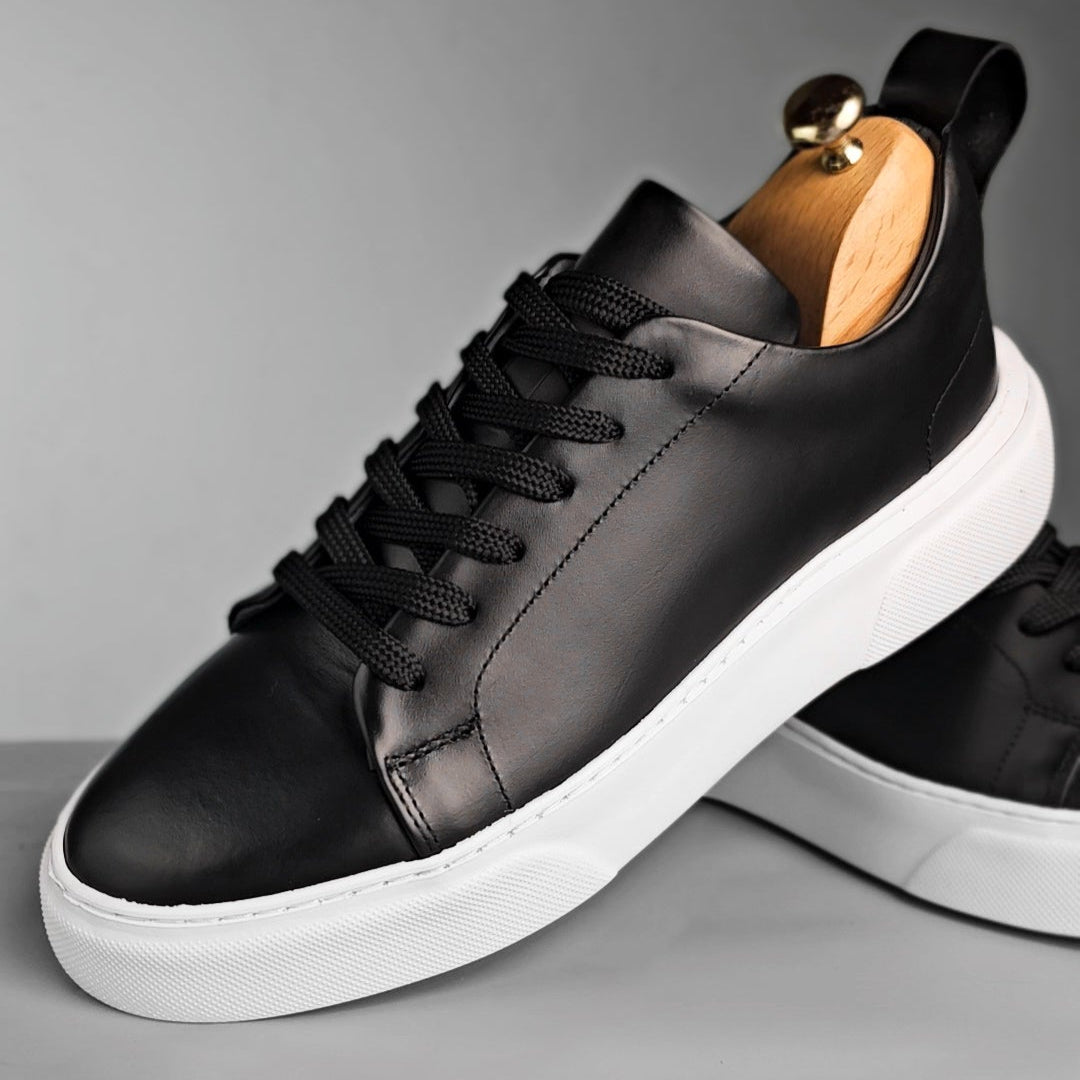 Basket Classique cuir Noir