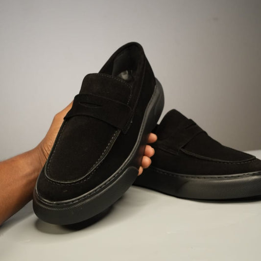 Mocassin basket Noir Noir