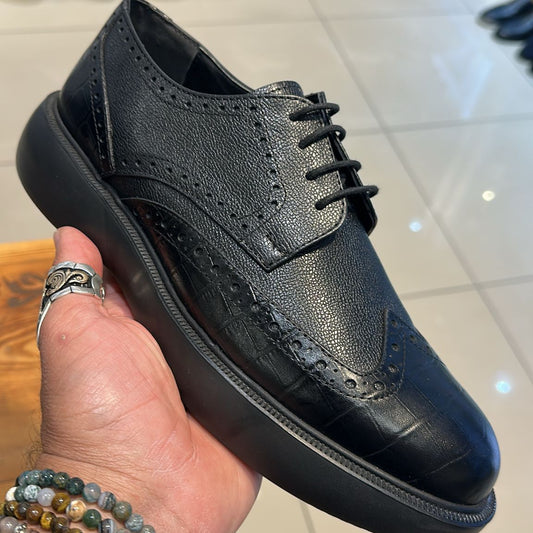 Chaussure relaxe cuir