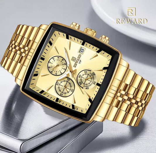 Montre Homme dorée