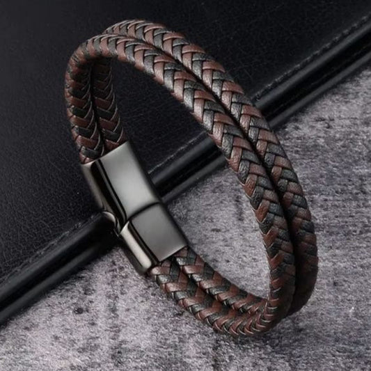 Bracelet en cuir homme
