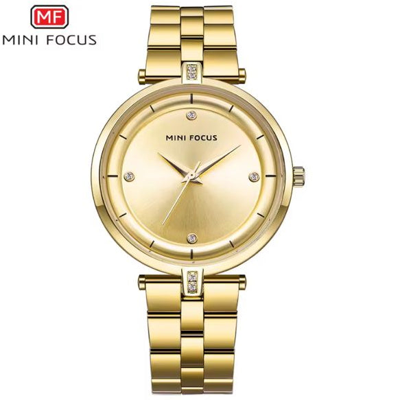 Montre dame dorée