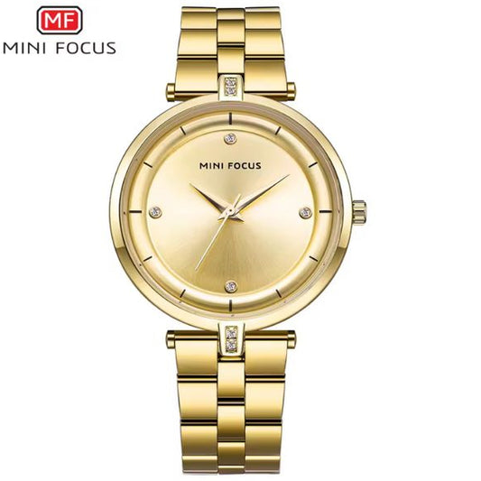 Montre dame dorée