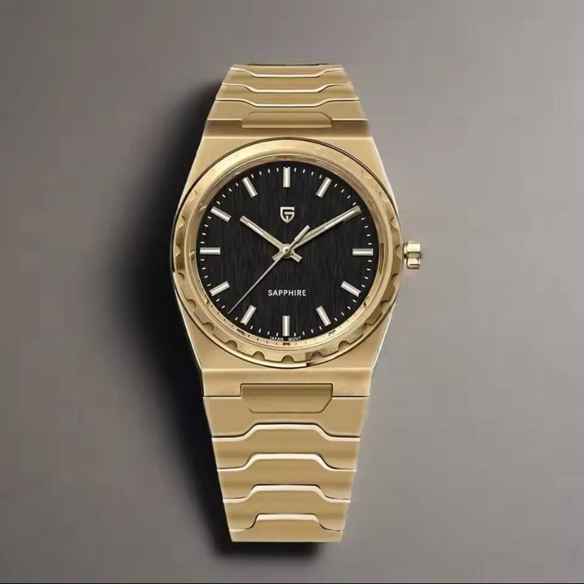 Montre Homme dorée