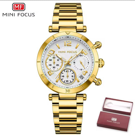 Montre dame dorée