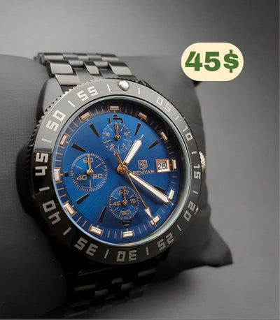 Montre homme Noir