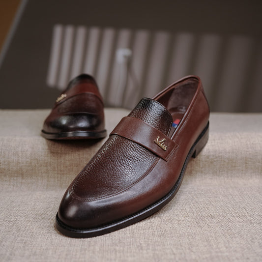 Chaussure classique cuir café