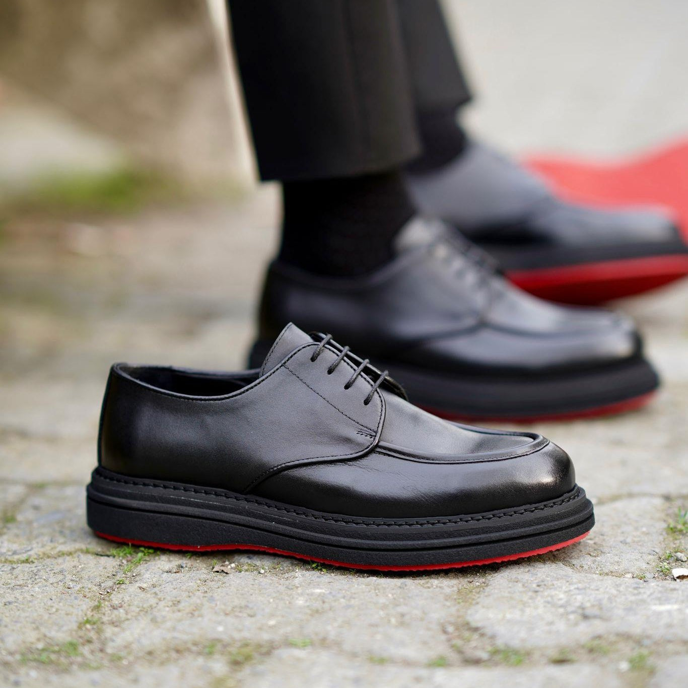 Chaussure de ville classique noir CCG1