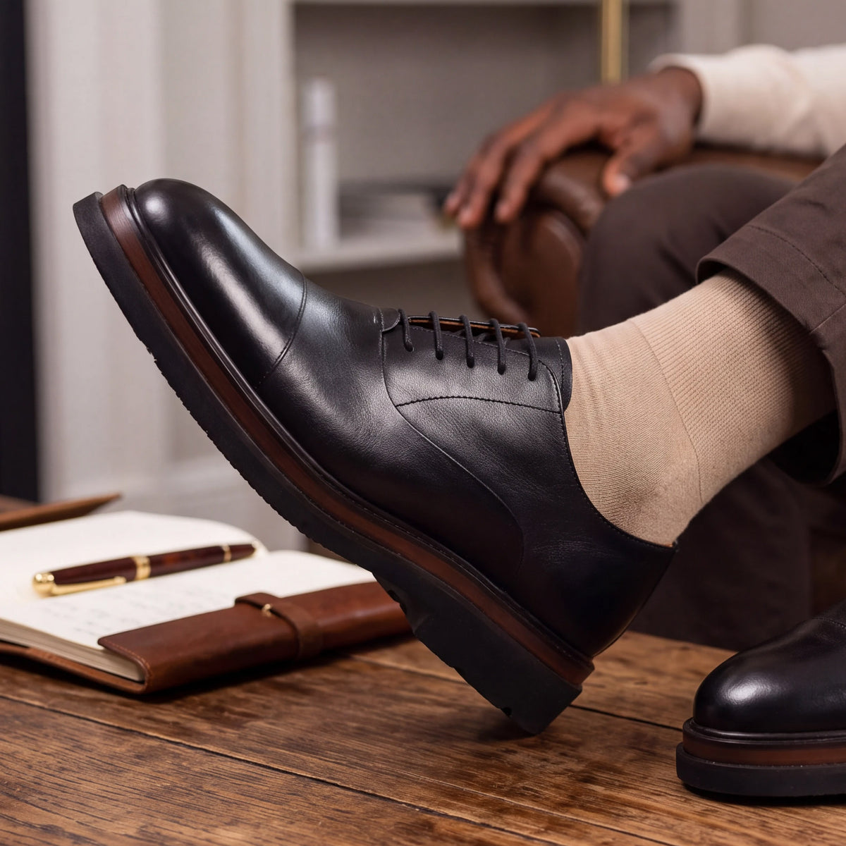 Chaussure de ville classique noir CCX1